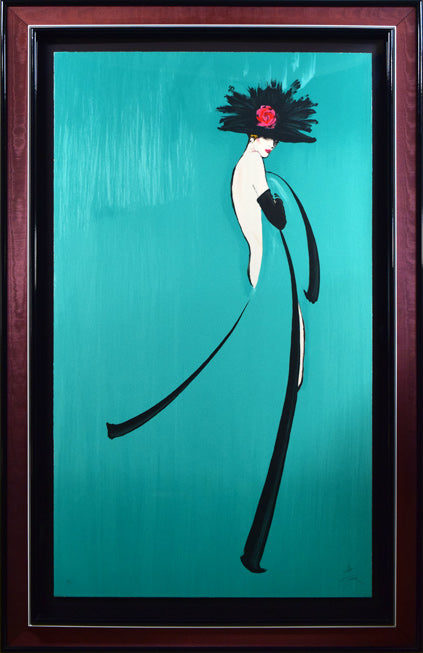 ルネ・グリュオ「なぜいけないの」リトグラフ