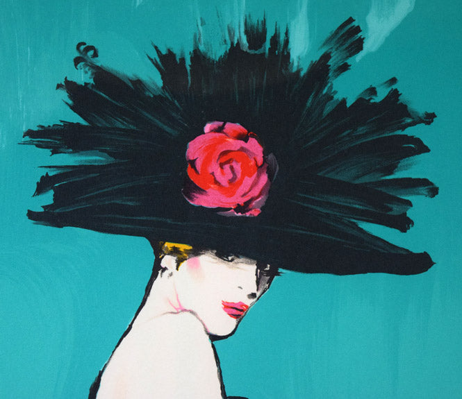 ルネ・グリュオ「なぜいけないの」リトグラフ 拡大画像1