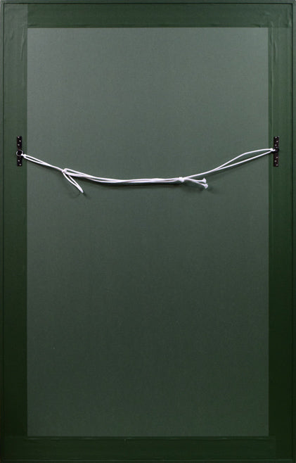 ルネ・グリュオ「なぜいけないの」リトグラフ 額縁裏側画像