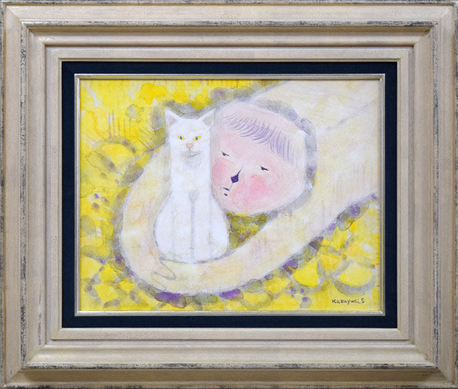 猫と遊ぶ 絵画買取・販売の小竹美術