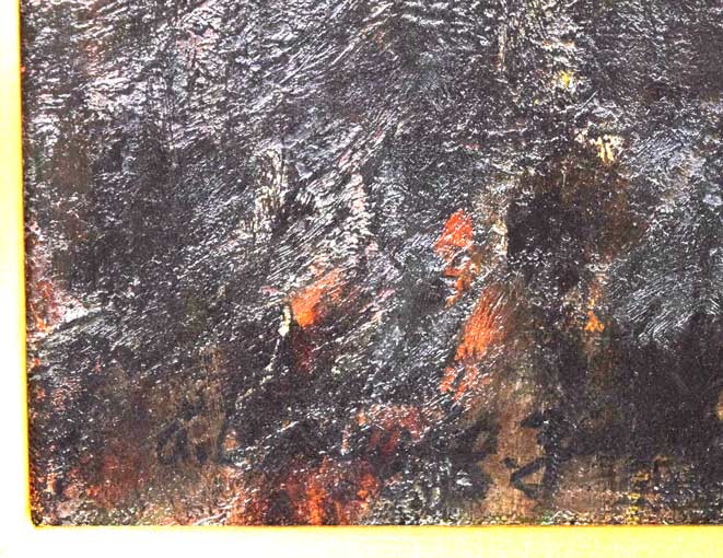 坂本善三「サン・マルコ寺院(ヴェネツィア)」油絵・F10号 サイン拡大画像