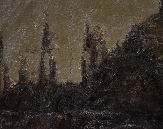 坂本善三「サン・マルコ寺院（ヴェネツィア）」油絵・F10号　拡大画像1