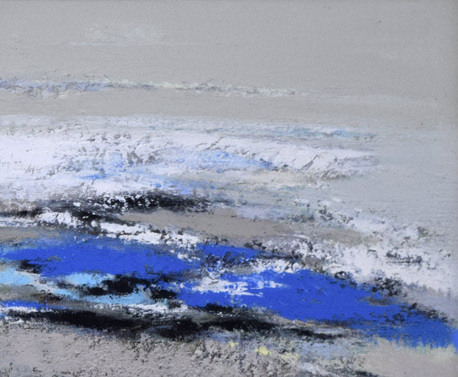 佐々木栄松「釧路湿原」油絵・F8号 拡大画像2