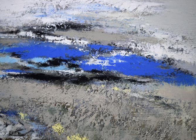 佐々木栄松「釧路湿原」油絵・F8号 拡大画像3