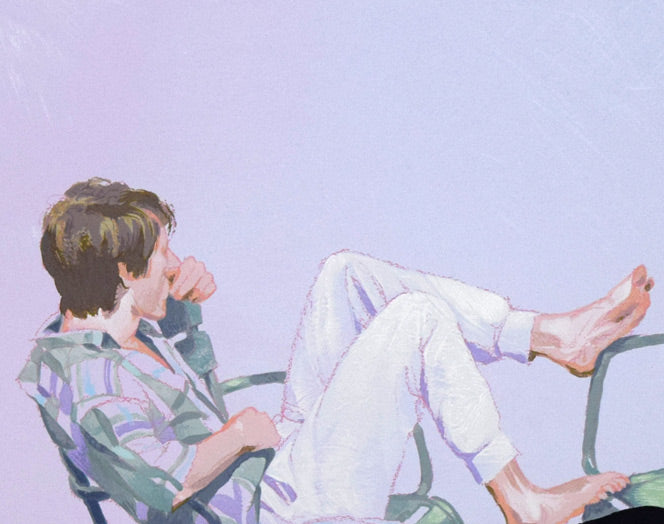 笹倉鉄平「OFF(オフ)」シルクスクリーン版画 拡大画像1