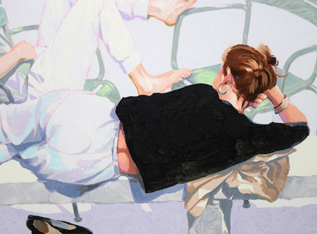 笹倉鉄平「OFF(オフ)」シルクスクリーン版画 拡大画像3