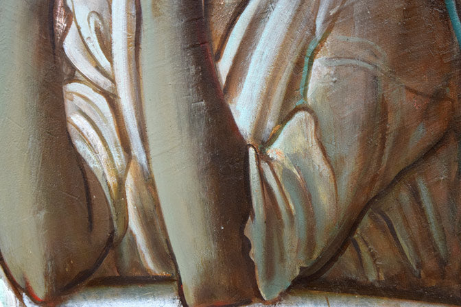 佐藤泰生「午後」油絵・F6号 拡大画像4