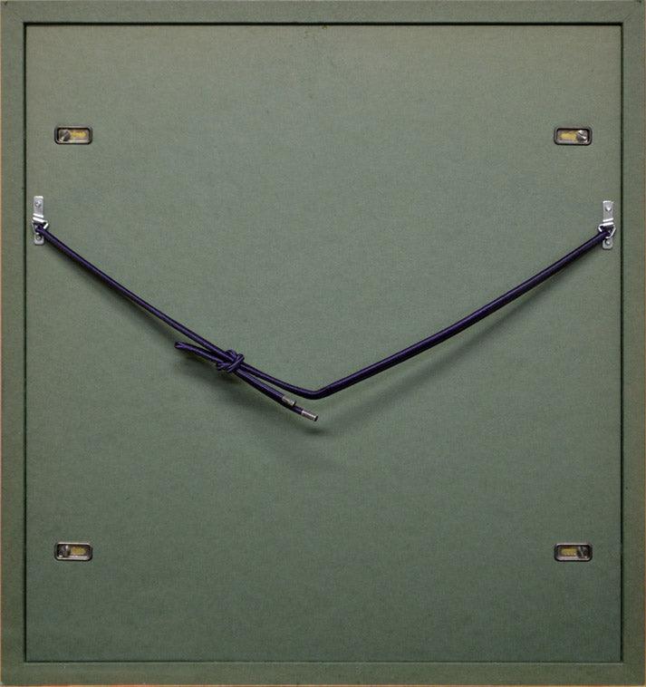 澤田政廣「地蔵菩薩」墨彩画 額縁裏側