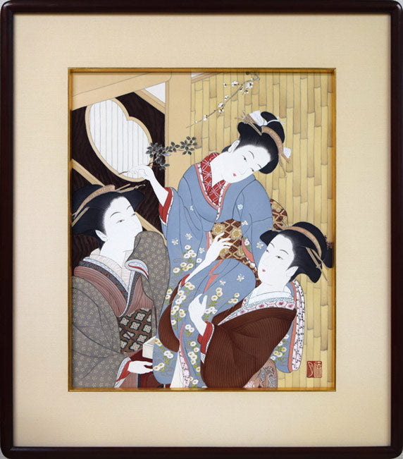 関尾保月「目黒雅叙園」版画