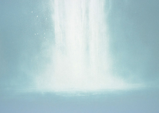 千住博「Waterfall#20(ウォーターフォール)」フォトエッチング、アクアチント、ルーレット 拡大画像3