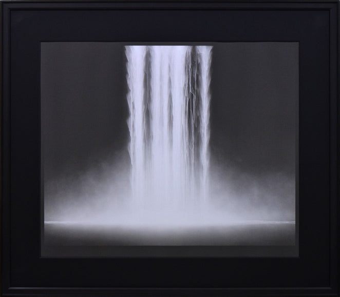千住 博「Waterfall(Day Fall/Night fall)HSエディション」ミックストメディア版画