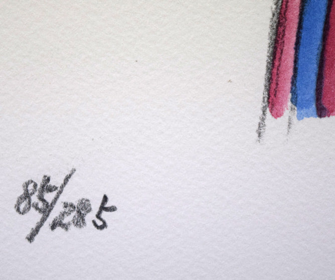 芝田米三「実りの季」リトグラフ 限定番号(ed,85/285)拡大画像