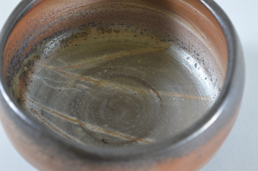 進藤修「備前茶盌」共箱1