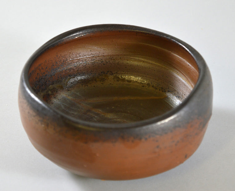 進藤修「備前茶盌」共箱2