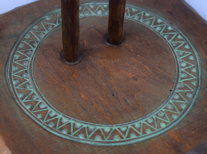 砂澤ビッキ「樹丹頂鶴」木彫作品 拡大画像13