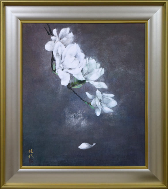 高幣佳代「ひとひら」日本画・F10号