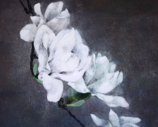 高幣佳代「ひとひら」日本画・F10号 拡大画像1