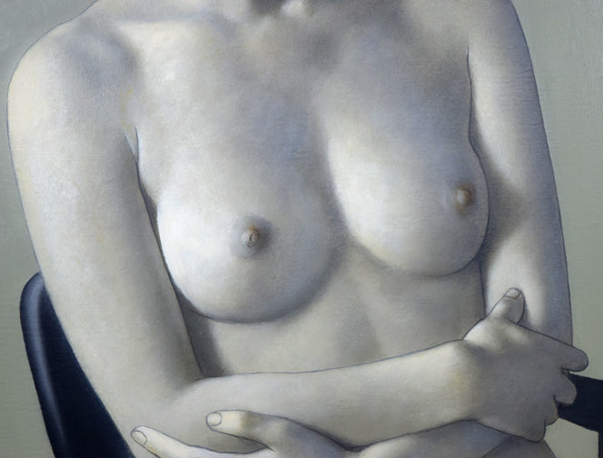 高塚省吾「夏の朝」油絵・P10号・共シール 拡大画像2