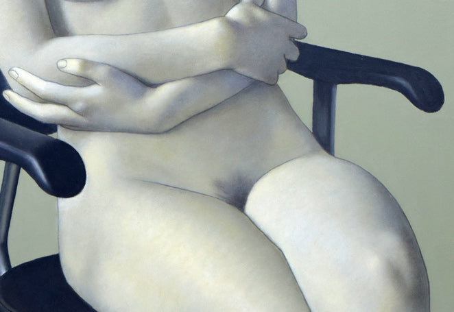 高塚省吾「夏の朝」油絵・P10号・共シール 拡大画像3