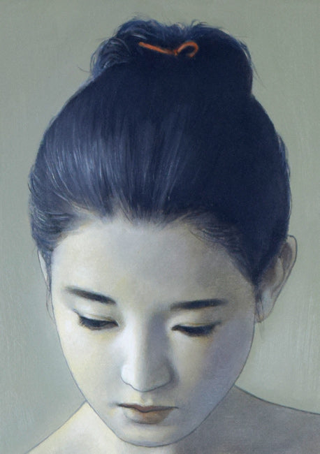 高塚省吾「夏の朝」油絵・P10号・共シール 拡大画像4