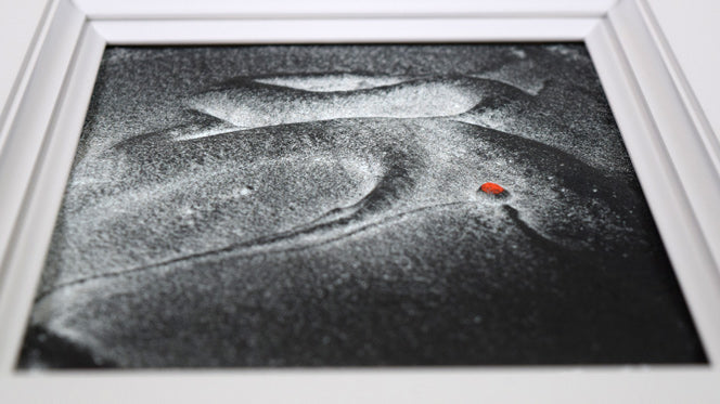 高山洋夫「沈黙の動」アクリルに砂地・SM 拡大画像7