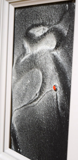 高山洋夫「沈黙の動」アクリルに砂地・SM 拡大画像8