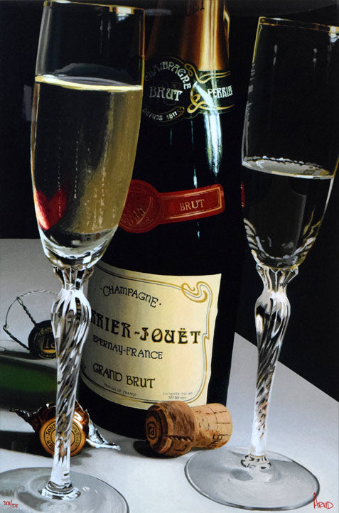 トーマス・アービッド「LET’S GET LOST」ジグレー版画 拡大部分