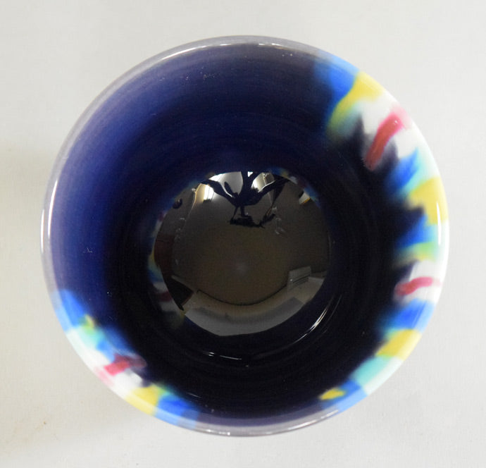 三代徳田八十吉(正彦)「いっぷく碗」共箱 全体画像4