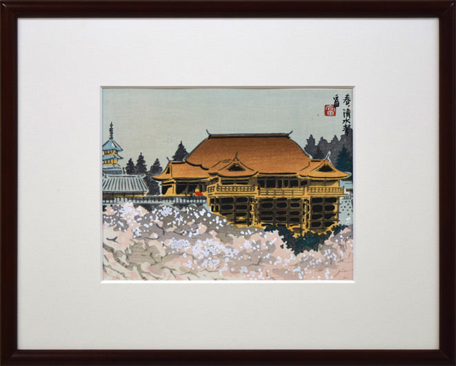 春・清水寺 絵画買取・販売の小竹美術