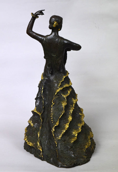 富永直樹「フラメンコ」ブロンズ作品 作品全体画像4