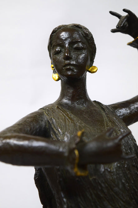 富永直樹「フラメンコ」ブロンズ作品