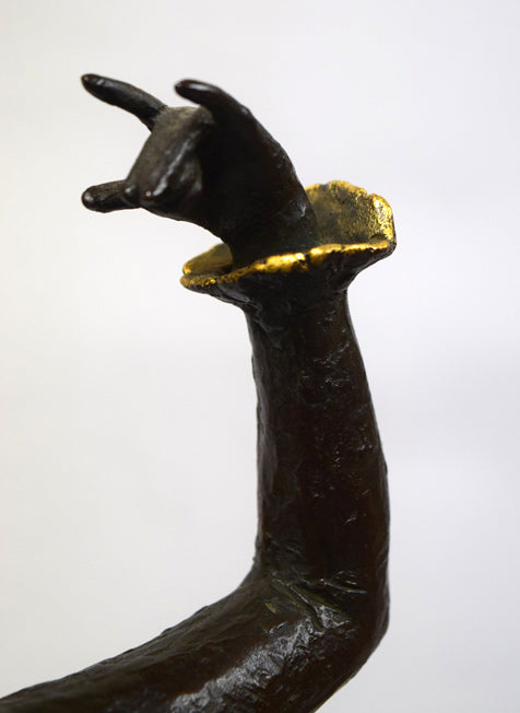 富永直樹「フラメンコ」ブロンズ作品 拡大画像2