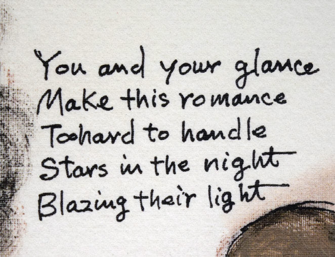 津田耕「Swing」ジグレー版画 拡大画像3