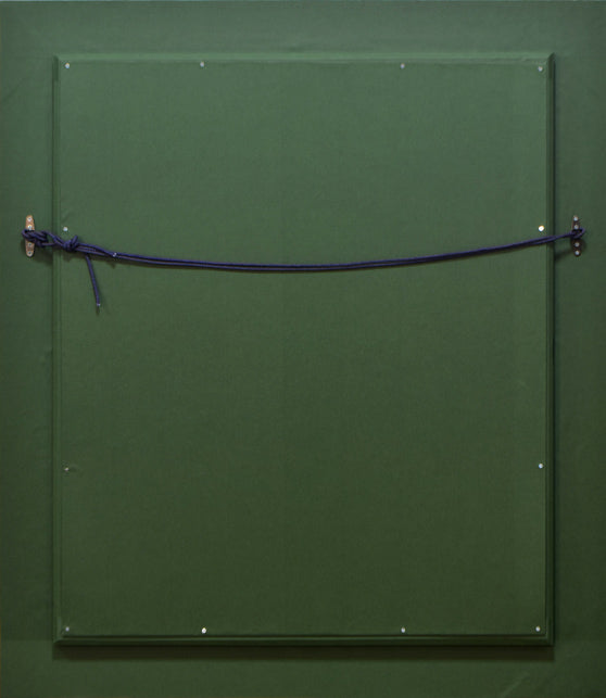 クロード ワイズバッシュ(Claude WEISBUCH)「裸婦」油絵・仏F15号 額縁裏側画像