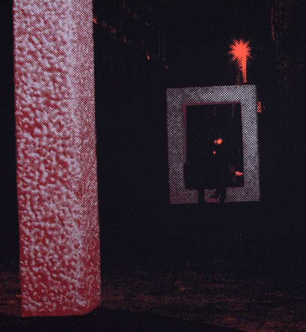 安田侃「天聖・天モク:フィレンツェ街路(1)」シルクスクリーン版画 拡大画像5