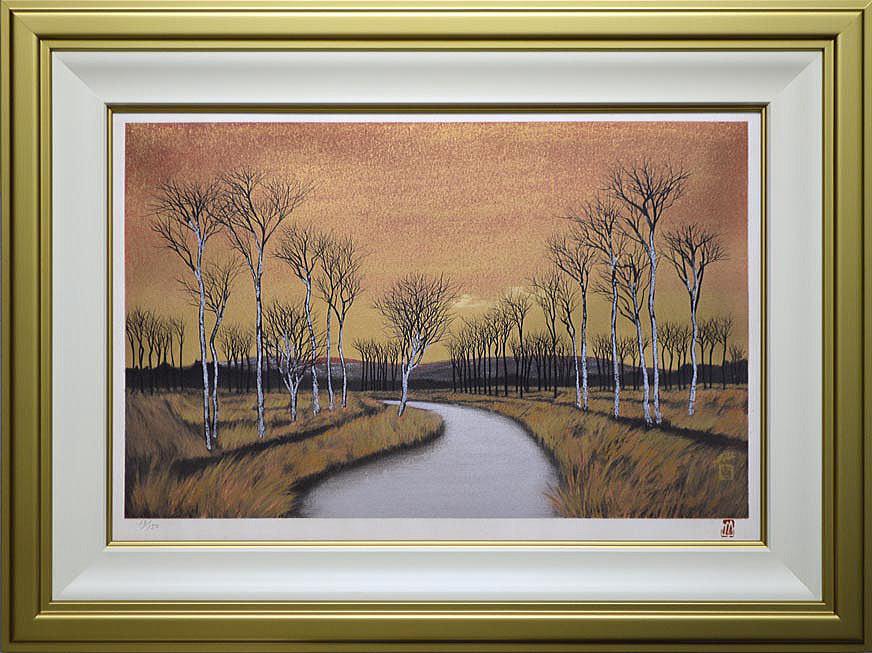 横山 操「ふるさと(没後20年)」リトグラフ