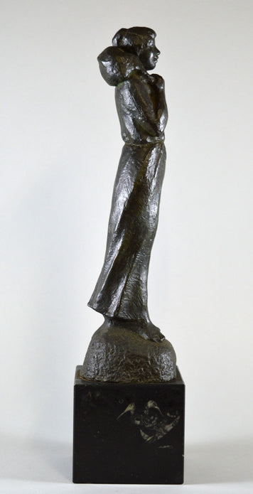 米坂ヒデノリ「大地」ブロンズ・共箱4