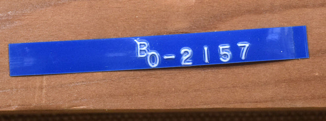 吉野純「ヴェニス(イタリア)」油絵・F6号 裏側拡大画像1(「一枚の繪」管理番号シール)