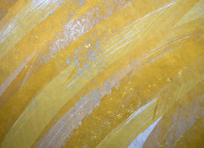 吉津信一「Tone」版画・金箔押し 拡大画像1