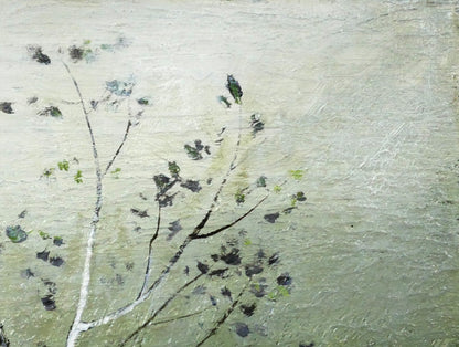 相原求一朗「霧の朝」油絵・SM　拡大画像2