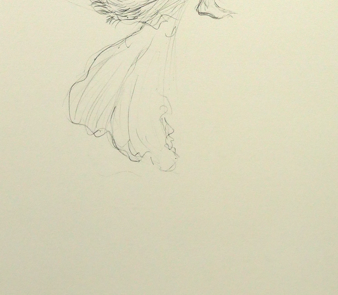天野喜孝「花のささやき」リトグラフ　拡大画像5