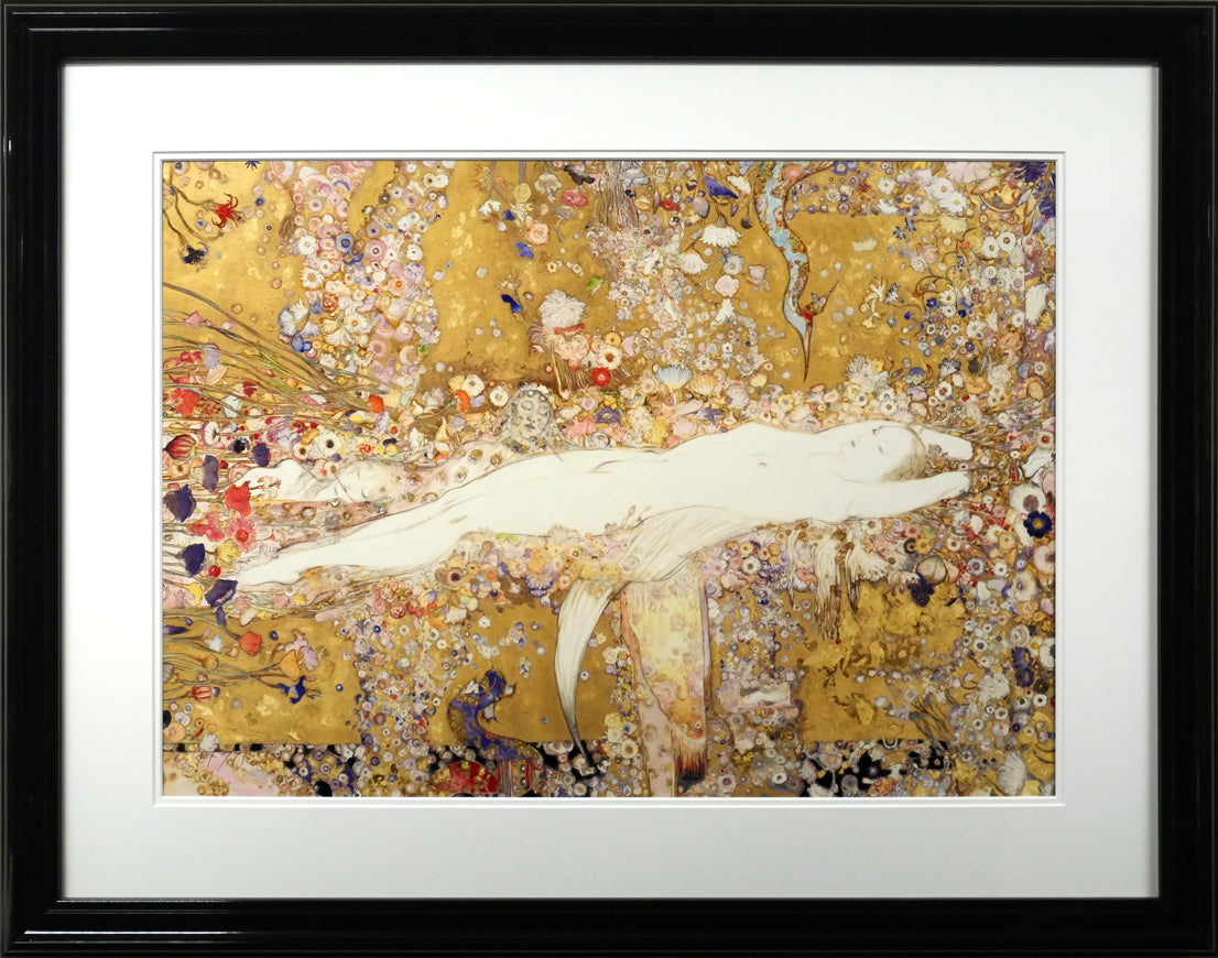 天野喜孝「花天」シバクローム版画
