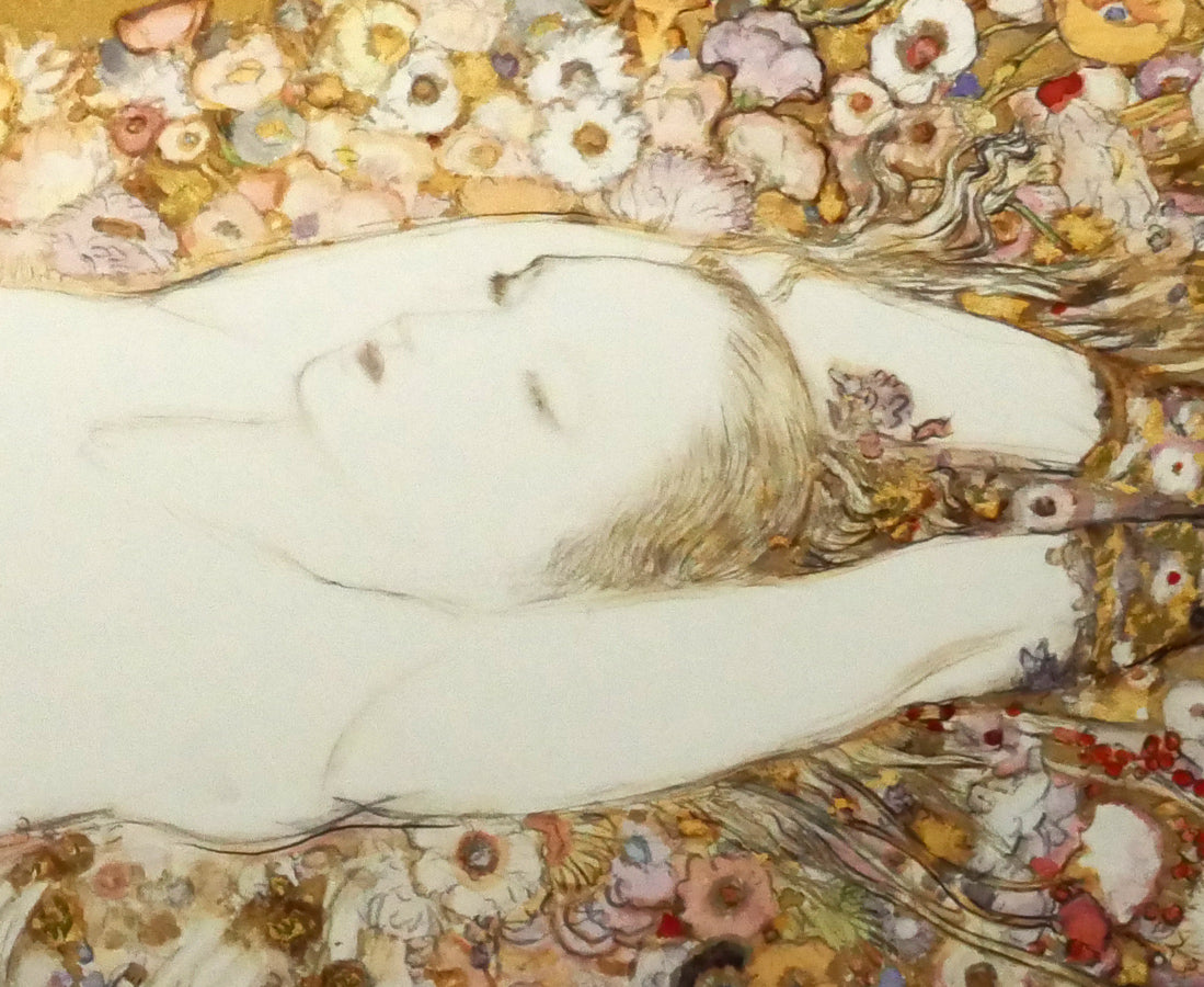 天野喜孝「花天」シバクローム版画　拡大画像4