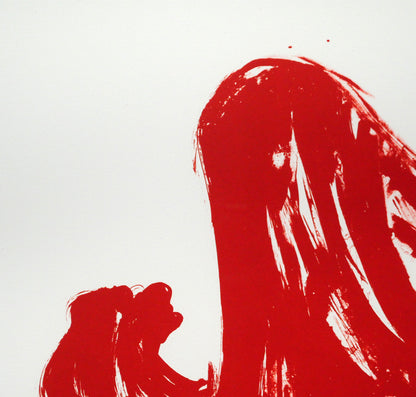 天野喜孝「IL　FIORE　ROSSO」リトグラフ　拡大画像3
