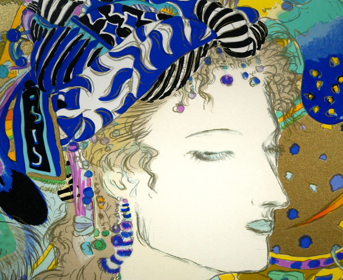 天野喜孝「PRINCE」シルクスクリーン版画　拡大画像7