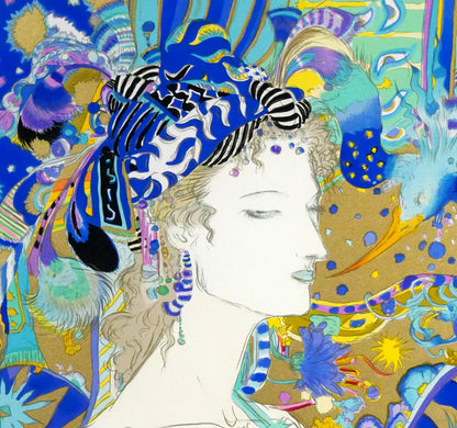 天野喜孝「PRINCE」シルクスクリーン版画　拡大画像2