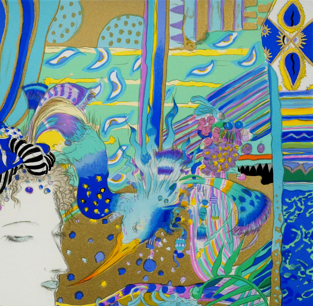 天野喜孝「PRINCE」シルクスクリーン版画　拡大画像3
