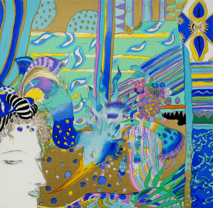 天野喜孝「PRINCE」シルクスクリーン版画　拡大画像3