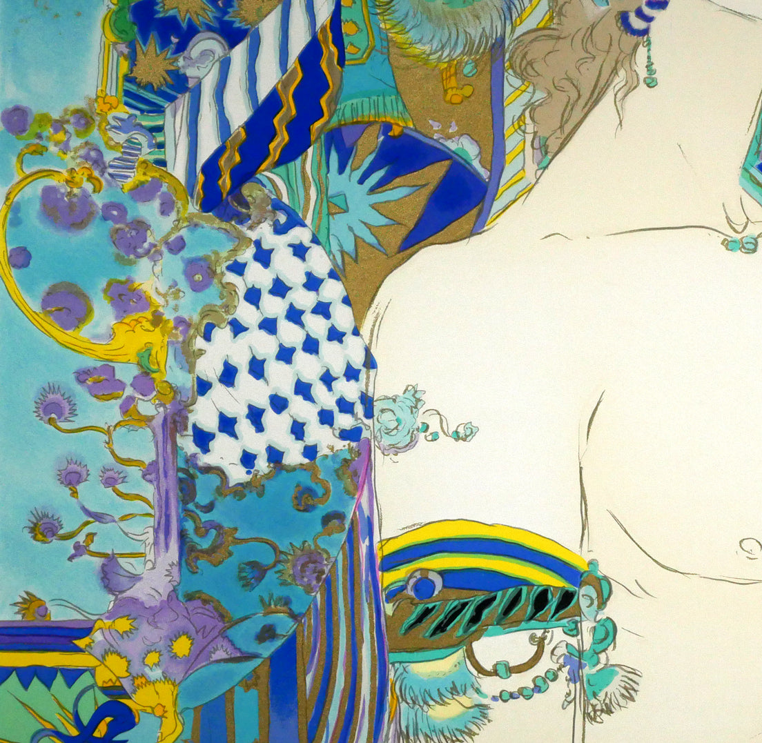天野喜孝「PRINCE」シルクスクリーン版画　拡大画像3