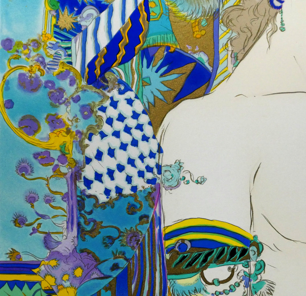 天野喜孝「PRINCE」シルクスクリーン版画　拡大画像4